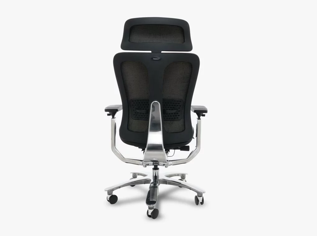 REVOTICA TITANIUM 901 FEKETE VALÓDI BŐR IRODASZÉK