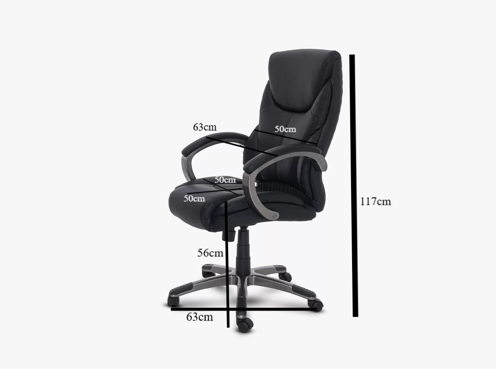 REVOTICA Barracuda fekete irodaszék E617